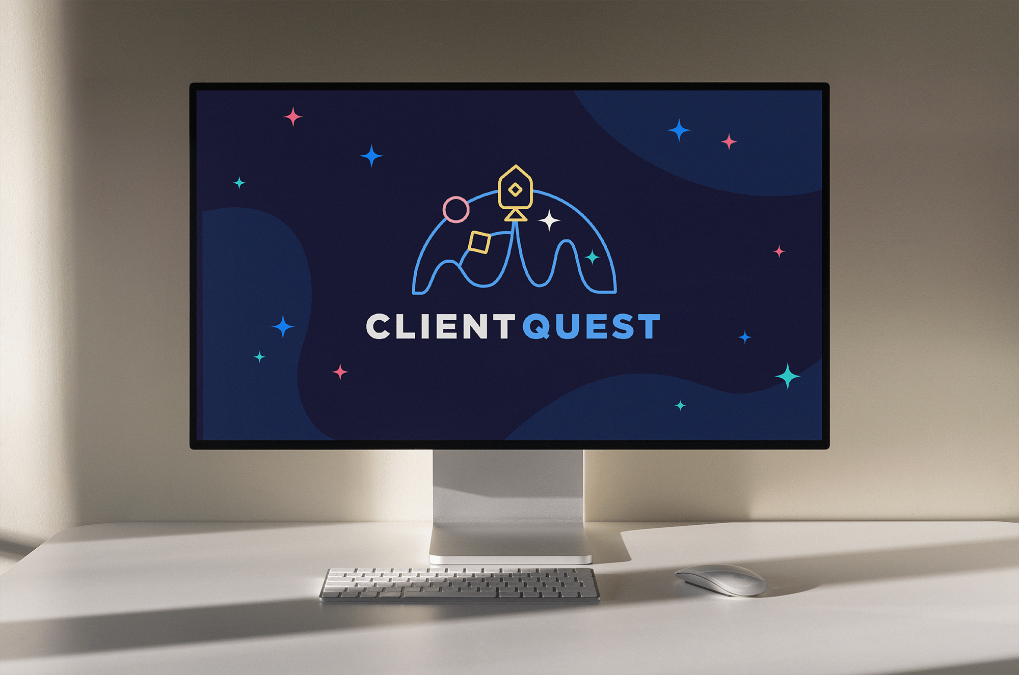 Client Quest - 2d-explainer animation with a playful touch — Form Play